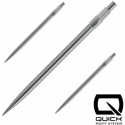 Harrows Quick Point stříbrné, 40mm - 3ks – Hledejceny.cz