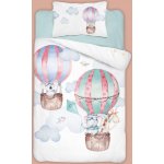 Detexpol povlečení Balóny blue 100 x 135 cm 40 x 60 cm – Zboží Dáma