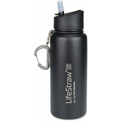 LifeStraw Go Series - Stainless Steel Water Bottle with Filter Kyoto Orange