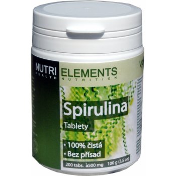 Nutri Elements Spirulina dóza 200 tablet