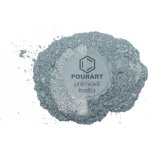 PourArt Metalický prášek DKTK014 Crystal Lava Silver 10 g – Sleviste.cz