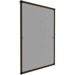 tectake 401209 síť proti hmyzu okenní 100 x 120 cm,hnědá – Sleviste.cz