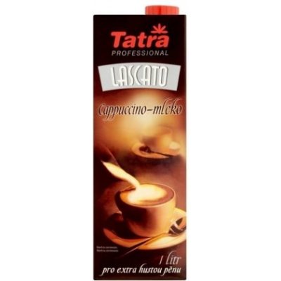 Tatra Lascato Mléko na cappuccino 1 l – Zboží Mobilmania