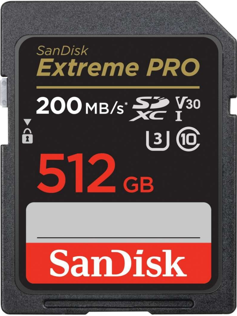 SanDisk SDXC 512GB SDSDXXD-512G-GN4IN