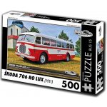 RETRO-AUTA BUS č. 15 Škoda 706 RO LUX 1951 500 dílků – Hledejceny.cz