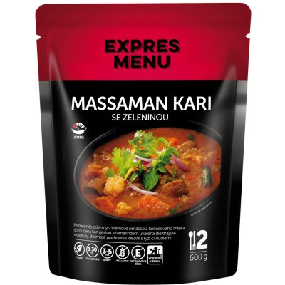 Expres Menu Massaman kari Zeleninové thajské kari 600 g – Zboží Dáma