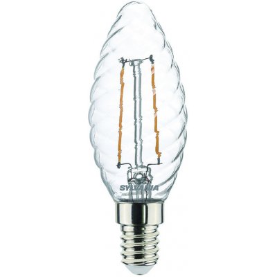 Sylvania 0029486 LED žárovka filament E14 2,5W 250lm 2700K – Hledejceny.cz