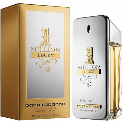 Paco Rabanne 1 Million Lucky toaletní voda pánská 100 ml – Zbozi.Blesk.cz