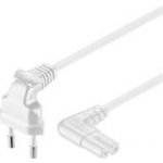PremiumCord Kabel síťový 230V k magnetofonu se zahnutými konektory 2m kpspm2-90 – Zboží Živě