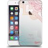 Pouzdro a kryt na mobilní telefon Pouzdro Picasee silikonové Apple iPhone 6 Plus/6S Plus - Flowers pattern čiré