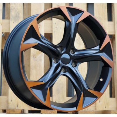 Racing Line I5163 8x18 5x112 ET40 matt black + copper polished – Hledejceny.cz