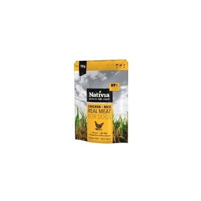 Nativia Real Meat chicken & rice 8 kg