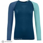 Ortovox 120 Comp Light Long Sleeve W petrol blue – Zboží Mobilmania