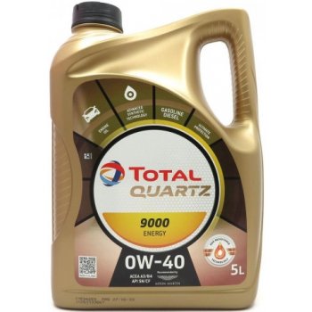 Total Quartz 9000 Energy 0W-40 5 l