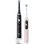 Oral-B iO Series 6 Duo Black/Pink Sand – Zboží Mobilmania