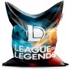 Sedací vak a pytel Sablio sedací vak Classic League of Legends Glow 150x100 cm