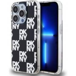 DKNY Checkered Pattern pro iPhone 15 Pro Max Black DKHCP15XHDLCEK