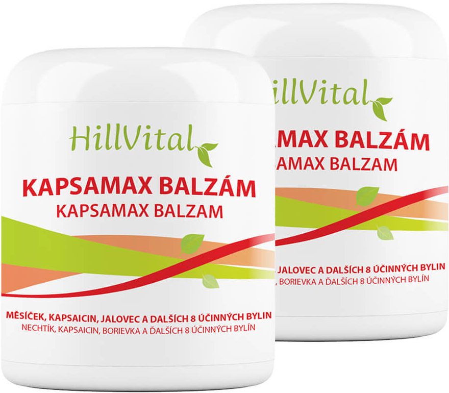 HillVital Kapsamax mast na ztuhlé svaly a klouby 250 ml