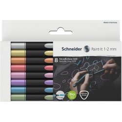 Schneider Paint-it 020 Metallic sada 8 ks