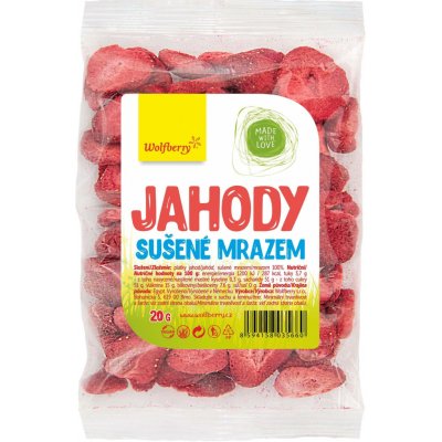 Wolfberry Jahody lyofilizované 100 g – Hledejceny.cz