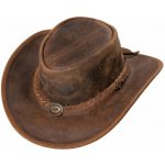 Kožený westernový klobouk Crazy Horse – Hledejceny.cz