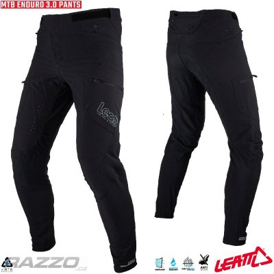 Leatt na kolo MTB 3.0 Enduro Pant 2025 Black – Sleviste.cz