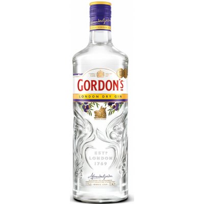Gordon's London Dry Gin 37,5% 0,7 l (holá láhev) – Hledejceny.cz