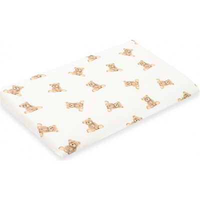 New Baby Mušelínový potah na kojenecký polštář klín STANDARD bear – Hledejceny.cz