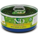 N&D Cat Prime Adult Boar & Apple 70 g – Zboží Mobilmania