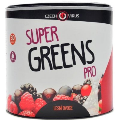 Czech Virus Super Greens Pro lesní ovoce 330 g – Hledejceny.cz