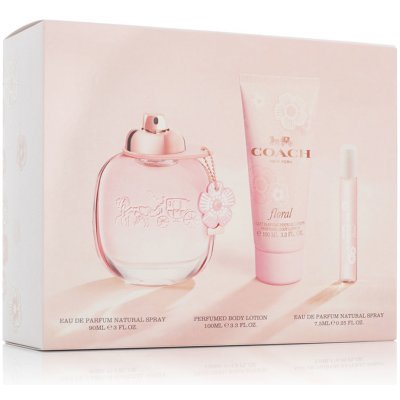 Coach Floral EDP 90 ml + EDP 7,5 ml + tělové mléko 100 ml dárková sada – Hledejceny.cz