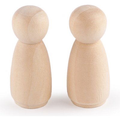 Prima-obchod Dřevěná figurka k dotvoření 19 x 45 mm přírodní – Hledejceny.cz