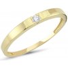 Prsteny Lillian Vassago zlatý prsten se zirkonem LLV66 GR085