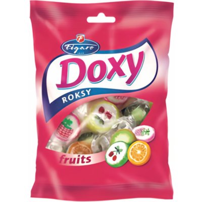 Figaro Doxy Roksy Roksové bonbóny s ovocnou příchutí 90 g – Sleviste.cz