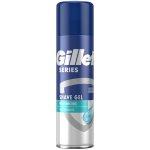 Gillette Series Moisturizing gel na holení 200 ml – Zboží Mobilmania