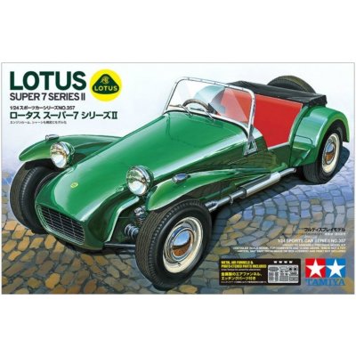 Tamiya Plastikový model auta 24357 Lotus Super 7 Series II 1:24 – Zboží Mobilmania