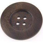 Knoflík 40 mm dřevěný Ara Varianta: hnědý – Hledejceny.cz