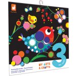 Janod My arts&crafts Kreatívna sada Okrúhle nálepky – Hledejceny.cz