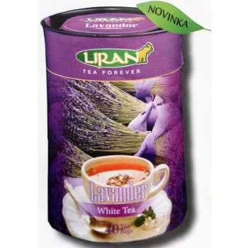 Liran White Tea Lavander bílý čaj s levandulí 40 x 1,5 g