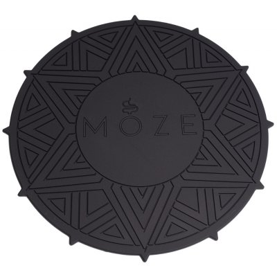 Moze Hookah Silikonová podložka pod vodní dýmku Coaster Black – Zboží Dáma