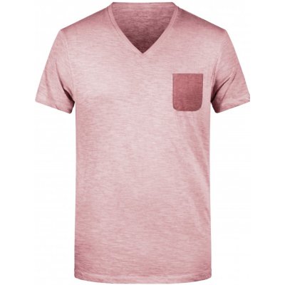 James Nicholson pánské triko 8016 Soft pink – Zboží Mobilmania