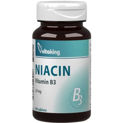 Vitaking Niacin B-3 10 mg 100 tablet – Hledejceny.cz