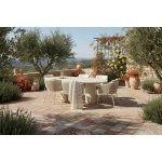 Hartman Valencia & Sevilla beige – stůl 220 × 100 cm + 6 křesel – Sleviste.cz