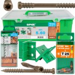 Spax-D terasové vruty 5 x 60 antik A2 850 ks – Hledejceny.cz