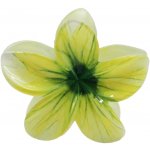 Skřipec na vlasy - "havajský květ" Barva: fialová – Zboží Dáma