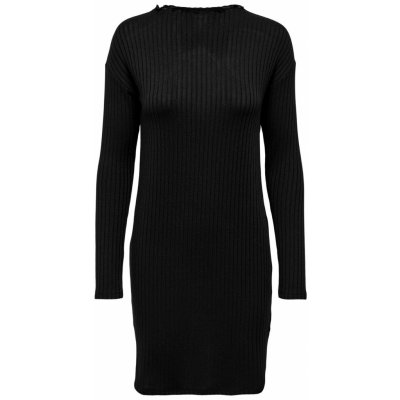 Only Fancy šaty úpletové černé – Zboží Mobilmania