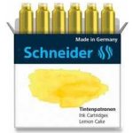 Schneider Inkoustové bombičky Schneider 6 ks žluté 6612 – Zboží Živě