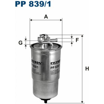 Palivový filtr Filtron PP839/1 | Zboží Auto
