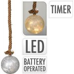 Euro Habitat Vánoční dekorace LED lampa zamražená – Hledejceny.cz