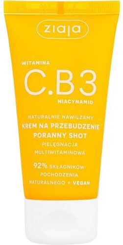 Ziaja Vitamin C.B3 Niacinamide Morning Shot Wake Up Cream 50 ml